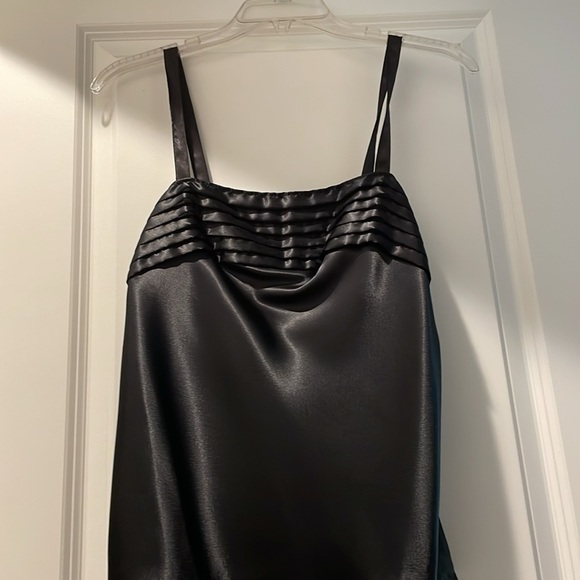 Escapades Camisole Size SM Black Feminine Silky Coquette Bodycon Glam - Picture 13 of 13